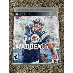Madden NFL 17 Video Game for Sony PlayStation 3 PS3 Blu Ray Disc
